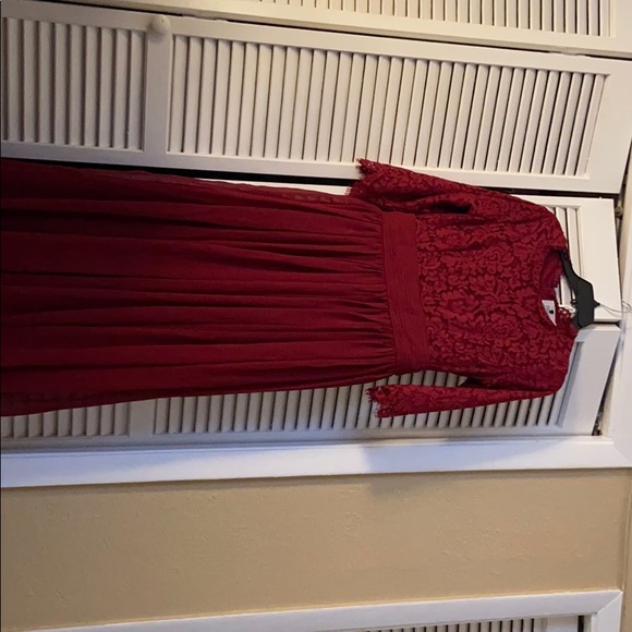 Dainty Jewells Dresses & Skirts - DaintyJewels burgundy long dress